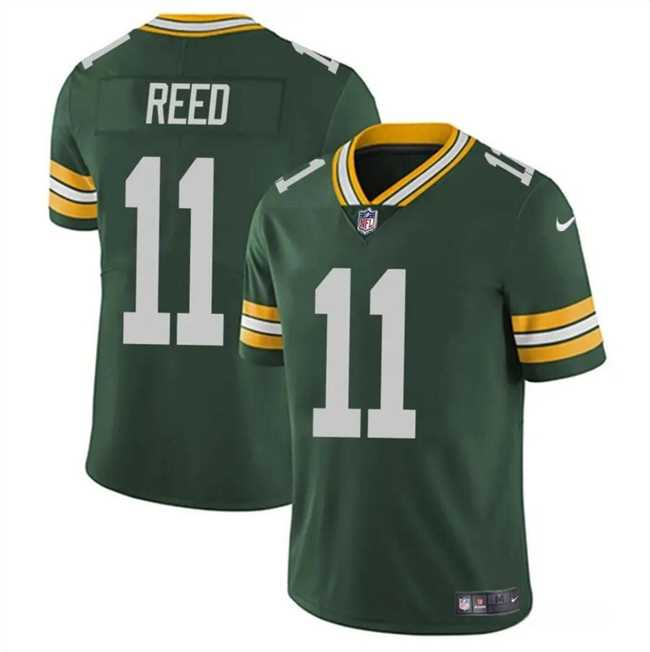 Men & Women & Youth Green Bay Packers #11 Jayden Reed Green Vapor Untouchable Limited Jersey->green bay packers->NFL Jersey